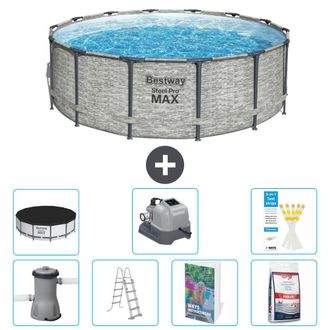 Bestway Piscina Bestway Steel Pro Max Redonda - 427x122 Cm - 8-piezas S649