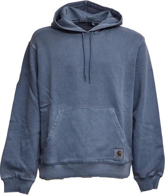 Carhartt Work in Progress Hoodies & sweatvesten, Heren, Blauw, XS, Katoen, Hoodies