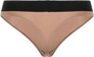 Tom Ford Modal-Stretch Thong - Beige