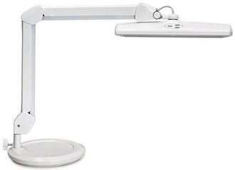 Maul L&aacute;mpara De Escritorio Metal/pl&aacute;stico Blanco H.460mm Base Led Maul