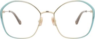 Chlo&eacute; Round-Frame Metal Optical Frames