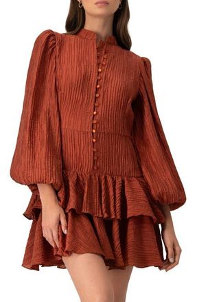 Ivonne Layered Short Dress in Chedron at Nordstrom, Size 10