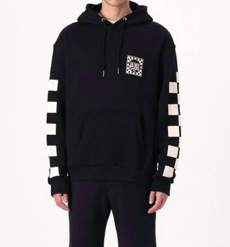 Les Deux Casual Loose Fit Good Hoodie In Black
