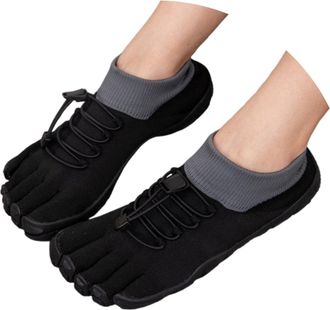 Generic Minimalist Barefoot Yoga Training Shoes for Women Flexible Breathable Indoor Outdoor Fitness Workout and Running Mens Trainers Chunky Canvas