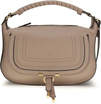 Chlo&eacute; Gray Calf Leather Bos Taurus Shoulder Womens Bag
