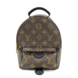 Louis Vuitton Palm Springs Monogram Canvas Brown Canvas Backpack Bag (Pre-Owned)
