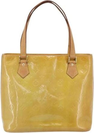 Louis Vuitton Pre-owned Vintage Tote Bag - Dames - Vintage Shopper - Beige - ONE Size - Leer - Vintage