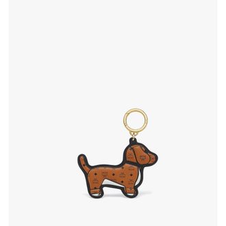 MCM Aren Dachshund 2D Charm in Visetos