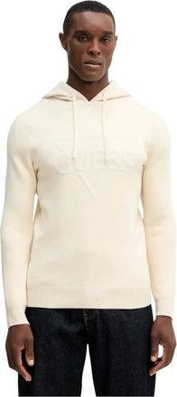 Guess Hombre, Sudaderas, Beige, Talla: S