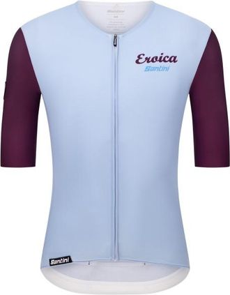 Santini Eroica Borgo Jersey Velotrikot - Unisex | blau