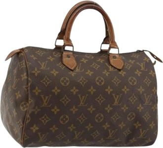 Louis Vuitton Pre-owned Handbags, female, Brown, Size: ONE SIZE Pre-owned Speedy 30 Hand Bag