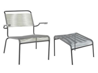 Schubiger M&ouml;bel Lounger + Hocker S&auml;ntis