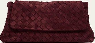 Bottega Veneta Giorno Suede Drawstring Shoulder Bag