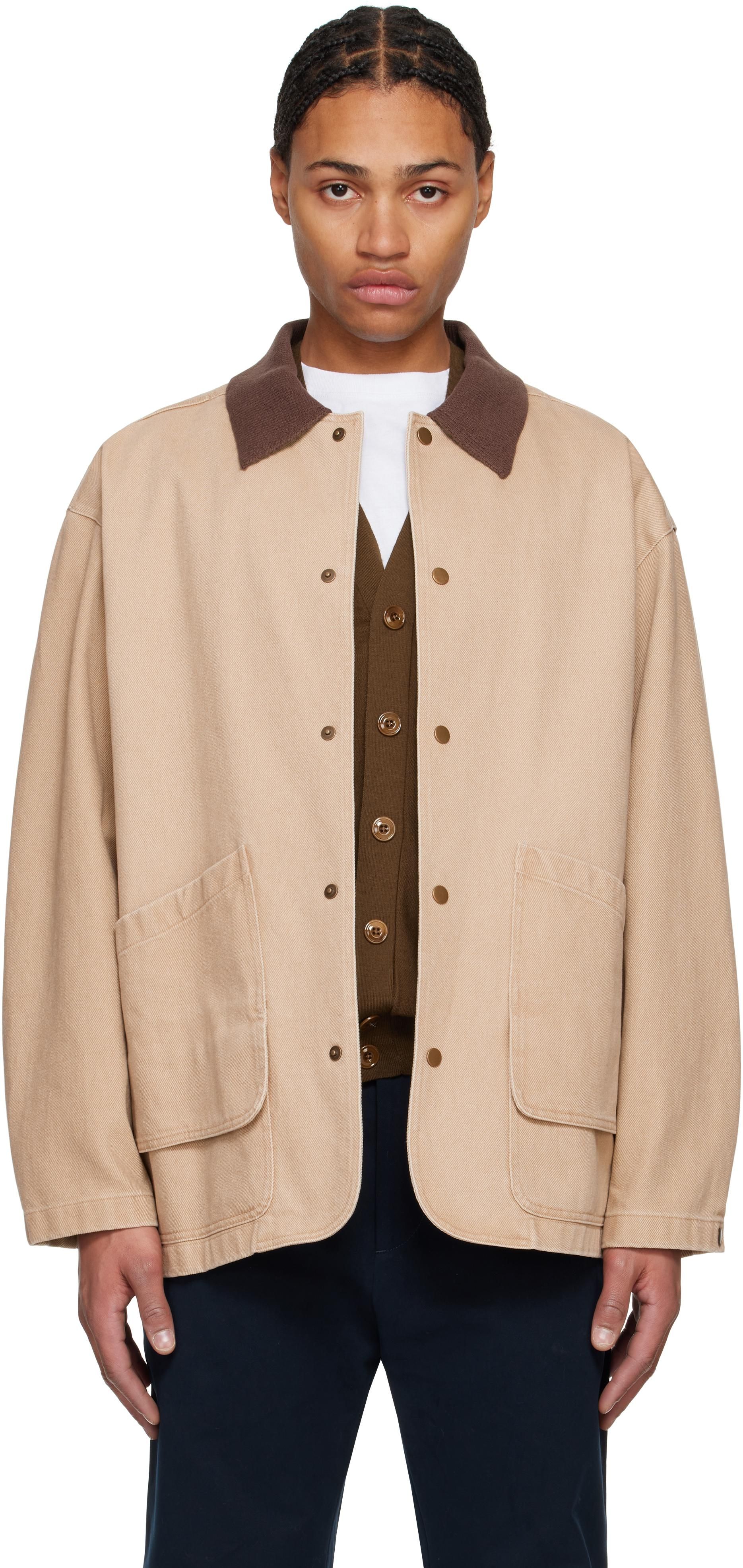 【関税込み】LE17SEPTEMBRE タン ロング スエードジャケット Men's LE17SEPTEMBRE Jackets - up to −60% | Stylight