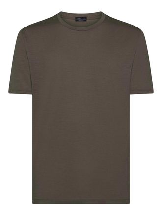 Albeni 1905 Mud Merino Wool T-Shirt