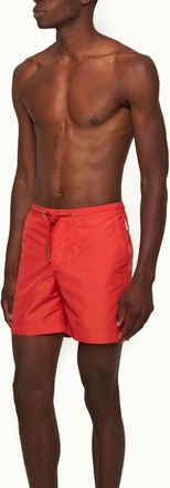 Orlebar Brown Bulldog Drawcord Shorts In Firestone