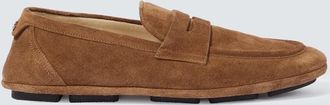 Dolce & Gabbana Suede penny loafers