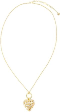 Self Portrait Accessoires, Dames, Geel, ONE Size, Gouden Bedelketting