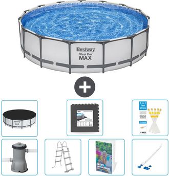 Bestway Piscina Bestway Steel Pro Max Redonda - 457x122 Cm - 8-piezas S610