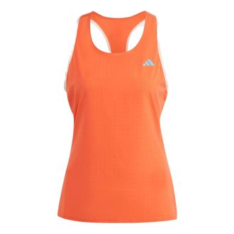 adidas (WMNS) adidas Adizero Running Tank Top Asia Sizing Orange IQ4925