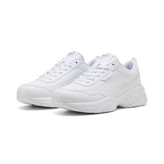 Puma Sneaker PUMA CILIA MODE, Damen, Gr. 37,5, puma wei&szlig;, puma silber, Synthetik, Schuhe Sneaker