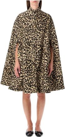 Valentino Jassen, Dames, Veelkleurig, S, Wol, Capejas met Luipaardprint