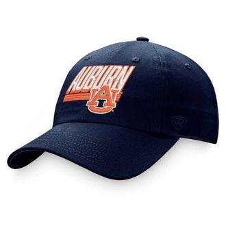 Top of the World Mens Top of the World Navy Auburn Tigers Slice Adjustable Hat in Green at Nordstrom