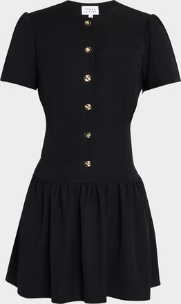 Tanya Taylor Ripley Crepe Mini Dress