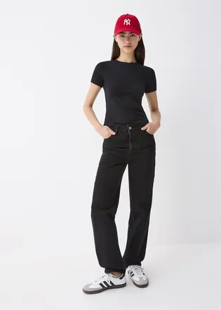 Twik Womens High-rise straight-leg jean Soul fit