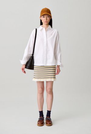 Claudie Pierlot Chemise popeline ray&eacute;e