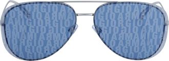 Armani Bril - Dames - Accessoires - Blauw - Maat: ONE Size