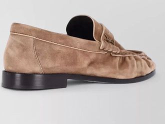 Saint Laurent suede le loafer loafers