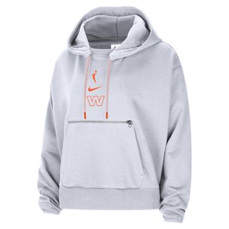 Nike Team 13 Essential Nike Womens Dri-FIT WNBA Pullover Hoodie in White | HF6486-100