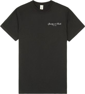 Sporty & Rich Stallion Graphic-print T-shirt