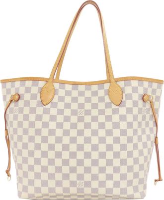 Louis Vuitton Damier Azur Azur Damier Canvas Damier Canvas Tote Bag (Pre-Owned)
