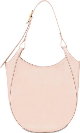 Longchamp large Le Foulonné shoulder bag - Pink