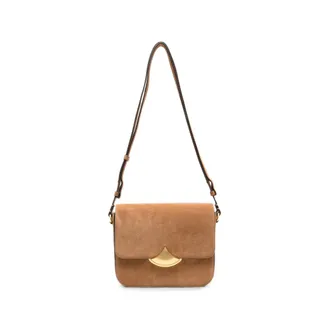 Sessun Gold-tone Hardware Crossbody Bag