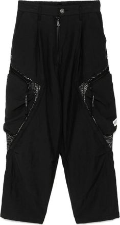 Mostly Heard Rarely Seen Cargo con applicazione paisley - Grigio