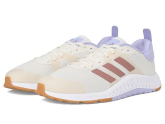 adidas Everyset Trainer Womens Shoes Chalk White/Warm Clay/Violet Tone : 6.5 B - Medium, Textile
