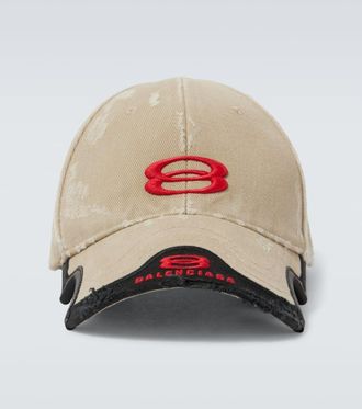 キャップ Courreges Signature Cap - Courreges - Cotton - Beige SIGNATURE AC COTTON CAP - courrèges