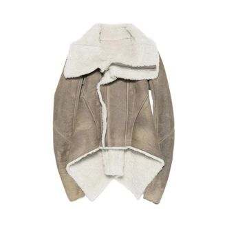 Rick Owens Jassen, Dames, Grijs, S, Naska Jas
