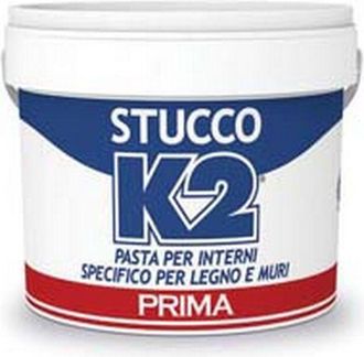 K2 24PZ K2 STUCCO IN PASTA SPECIFICO PER LEGNO E MURI IN BARATTOLO - Kg.0,250