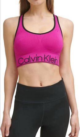 Calvin Klein Performance Mid-Impact Sports Bra In Melrose