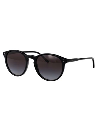 Polo Ralph Lauren 0PH4110 Gloss Black Acetate Sunglasses - Black