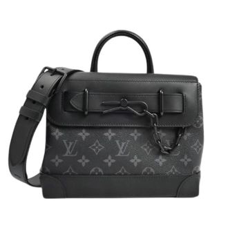 Louis Vuitton Pre-owned Steamer PM Monogram 2way Schoudertas - Heren - Pre-owned - Zwart - Maat: ONE Size
