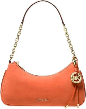 Michael Kors Pochette Nolita Medium - Dames - Schoudertassen - Oranje - ONE Size - Polyester - Tassen