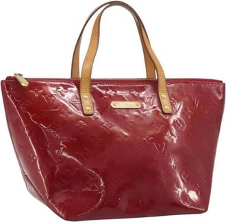 Louis Vuitton Pre-owned Patent Leather Hand Bag - Dames - Vintage Handtas - Rood - ONE Size - Leer - Vintage