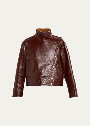 Ulla Johnson Honora Patent Leather Jacket