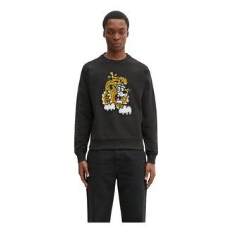 Kenzo Heren, Sweatshirts & Hoodies, Zwart, Maat: XS Katoen