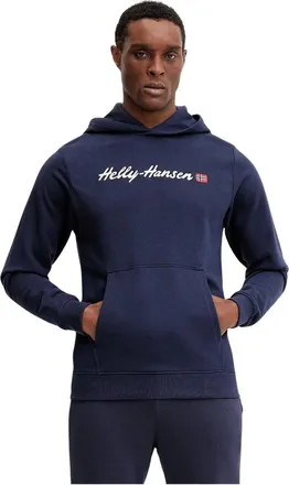 Helly Hansen Fitness, Heren, Blauw, S, Katoen, Core Graphic Sweat Hoodie